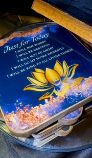 "Just For Today" Coaster Set